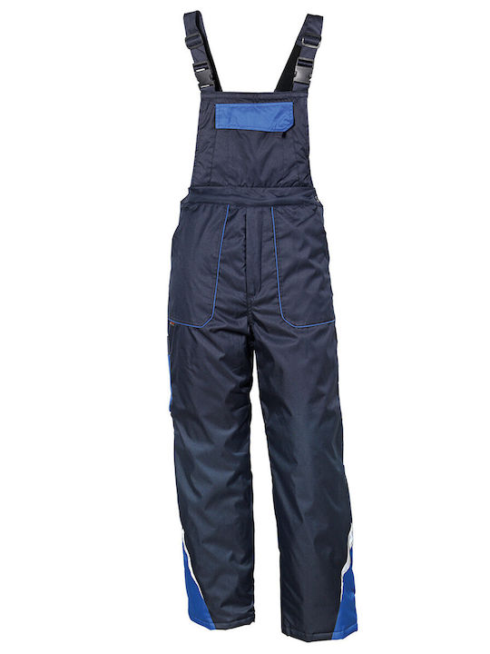 Stenso Work Coveralls Dungarees Cotton Blue