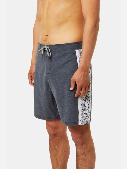 Katin - Men's Bermuda Swimwear - Kokomo Hybrid Trunk (TRKOK-BLACKWASH) Charcoal