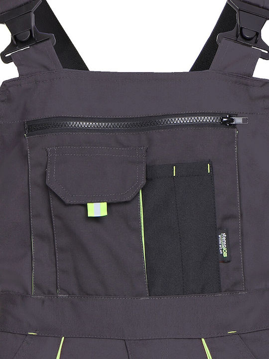 Stenso Work Coveralls Dungarees Gray