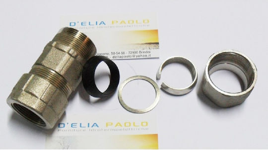 Effebi Ρακόρ Σύνδεσης Σωλήνα Verzinkt 1/2" Männlich E102N964P