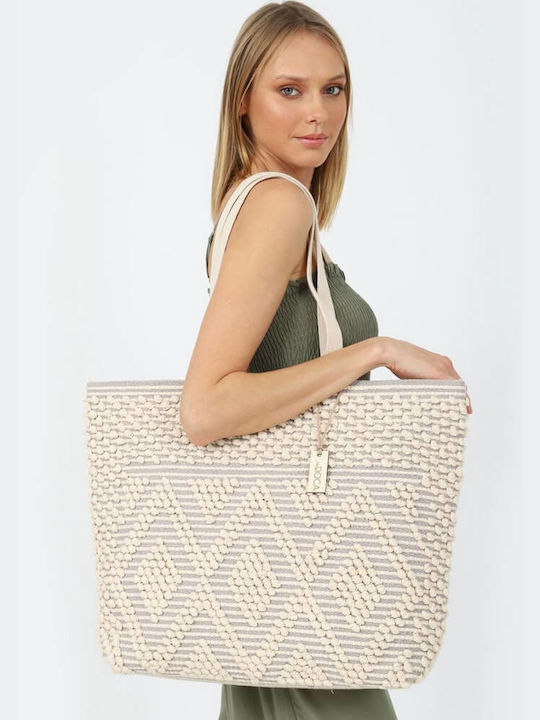 Doca Strandtasche Beige