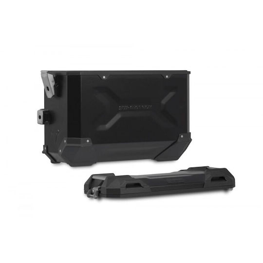 SW-Motech TRAX ADV Motorcycle Hard Side Case Set 45lt in Black Colour