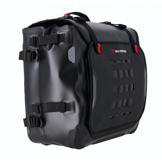 SW-Motech SysBag WP L 27-40Lt Motorcycle Saddle Side Bag 40lt in Black Colour
