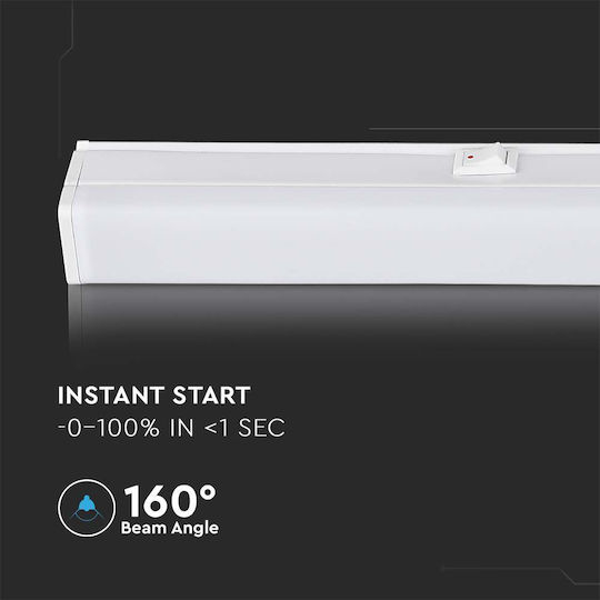V-TAC Under-Cabinet LED Light 16W Cool White with Switch 120cm V-TAC-