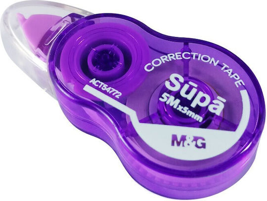 M&G Mini Supa Διορθωτική Ταινία Γαλάζιο (Διάφορα Χρώματα) 1τμχ