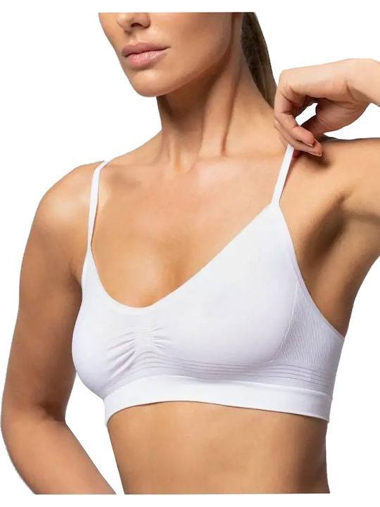 Women's Bra without Padding White