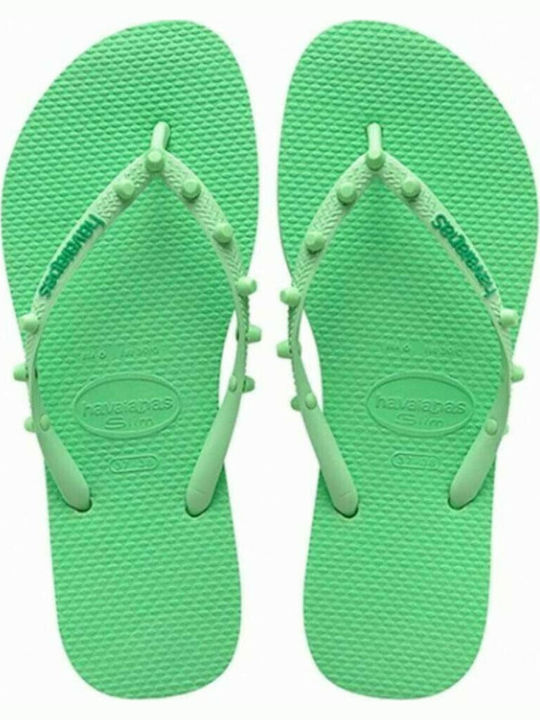 Havaianas Frauen Flip Flops in Grün Farbe