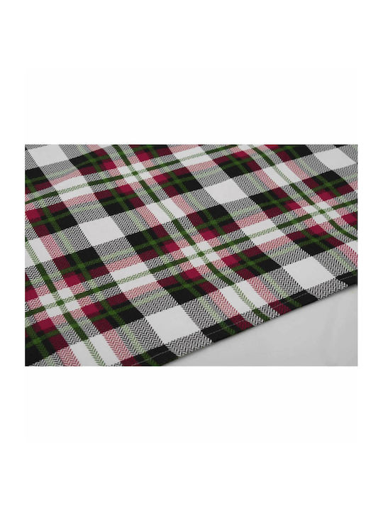 Dimcol Tablecloth Stain Resistant Tartan 493 Red / Green 140x180cm