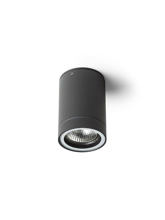 Rendl Light Studio Σποτ Οροφής Εξωτερικού Χώρου GU10 σε Γκρι Χρώμα R13452 Rendl Light Studio Σποτ Οροφής Εξωτερικού Χώρου GU10 σε Γκρι Χρώμα R13452