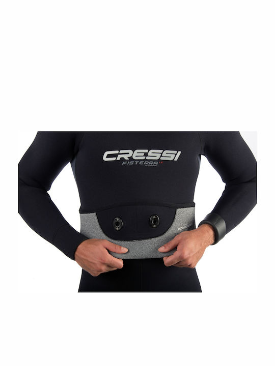 CressiSub Fisterra Divisible Wetsuit for Speargun Black and Gray 5mm