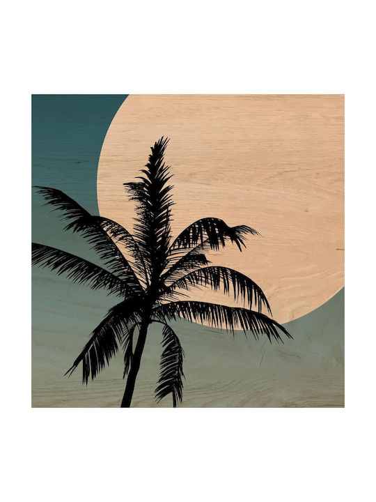 Ango Silhouette Πίνακας Ξύλινος 29x29cm