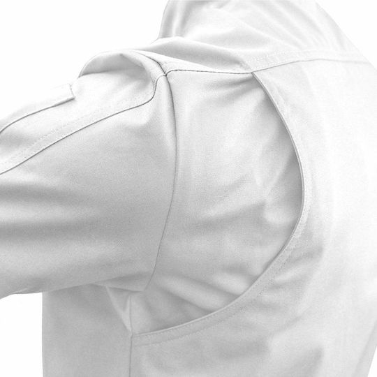 strongAnt Coat Chef 100% Cotton made White with Long Sleeve Easyclean