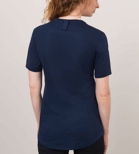 Le Nouveau Chef Bluse Koch Damen Blau mit Kurzärmelig Fae