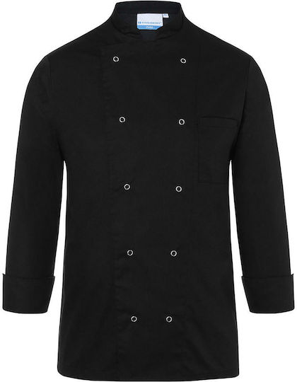 Karlowsky Haina Bucătar Unisex Negru cu Mânecă lungă BJM 2