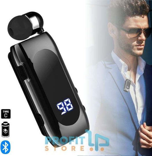 K55 In-ear Bluetooth Handsfree Ακουστικό Μαύρο