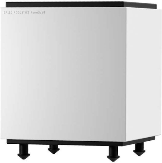 Gallo Acoustics RoomSub 10 GRS10W Αυτοενισχυόμενο Subwoofer με Ηχείο 10" 300W Λευκό