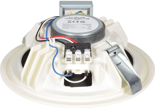 Audiodesigner AC6V Ηχείο Οροφής 6W (Τεμάχιο) Λευκό