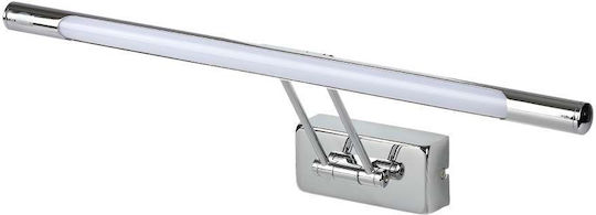 V-TAC Modern Leuchte Wand mit Integrierter LED und Neutralweißes Licht Silber 50cm