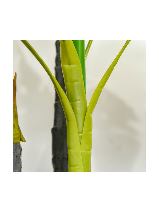 Künstliche Pflanze im Topf Monstera Grün 120cm HomCom