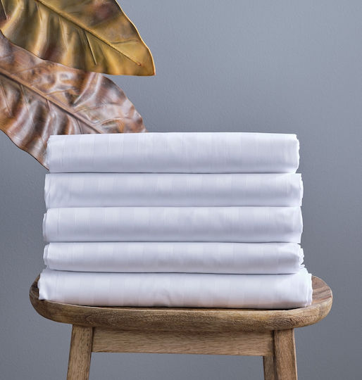 Cokitex Cozy 2 Hotel Sheet White Queen Size 245x280cm 1pcs