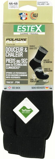 Rywan Chaussette Polaire 1683 Μακριές Ισοθερμικές Κάλτσες σε Μαύρο χρώμα
