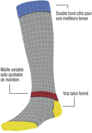 Estex Estex Lang Jagdsocken in Beige Farbe
