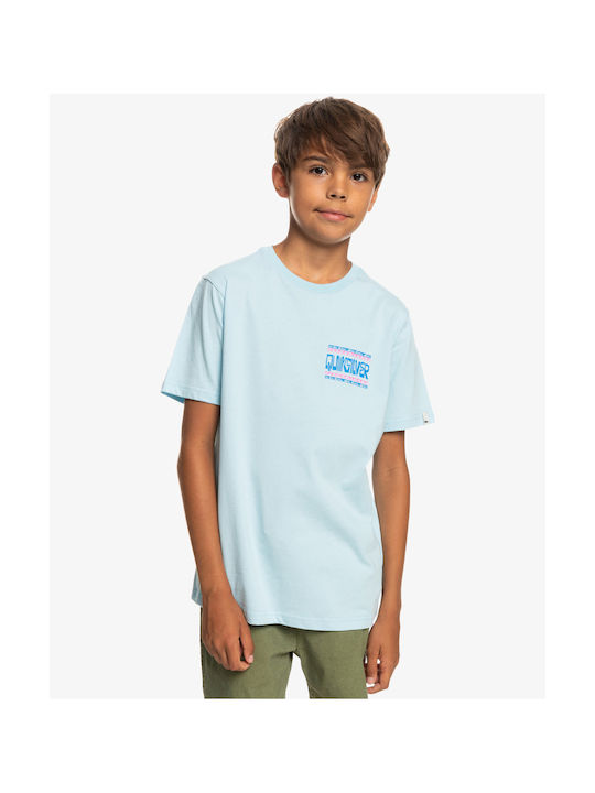 Quiksilver Παιδικό T-shirt Γαλάζιο