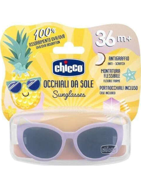 Chicco Άθραυστα Παιδικά Γυαλιά Ηλίου Μωβ για 3+ Ετών K50-11472-00