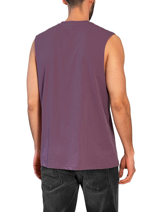 3Guys Men's Short Sleeve Blouse Berry