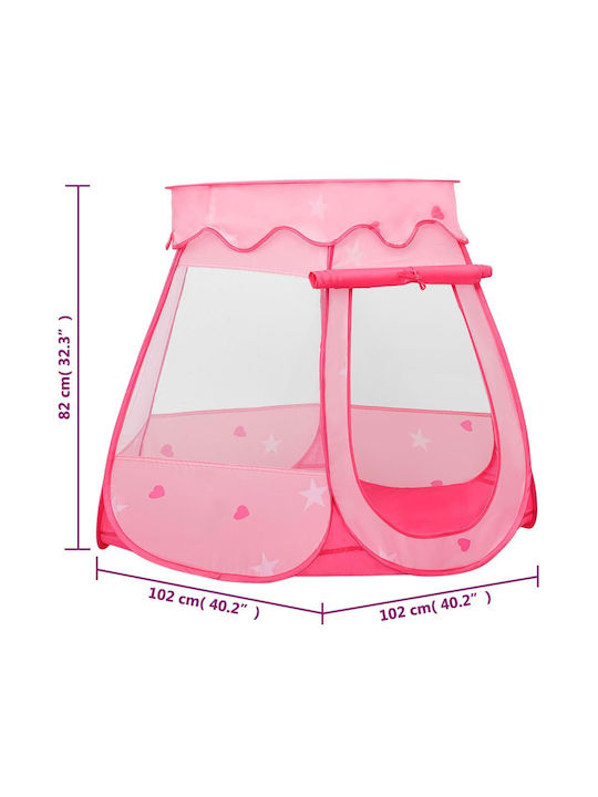 vidaXL Παιδική Σκηνή Ροζ