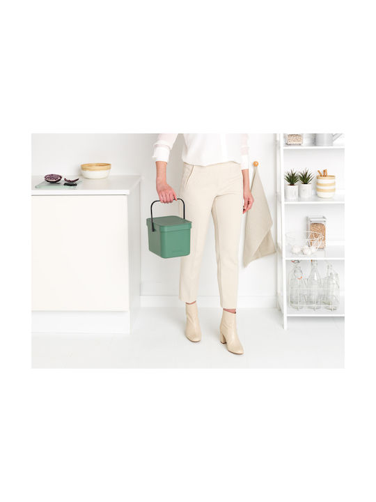 Brabantia Coș de Gunoi Plastic Verde 6lt 1buc
