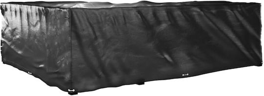 vidaXL Waterproof Couch Cover Black 260x210x80cm