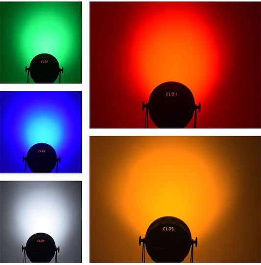 QTX Sound Bewegtes Licht LED Moving Lights DMX PAR-186 RGBWA / UV