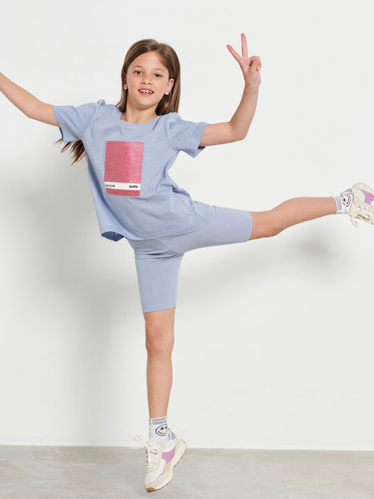 Kids Legging Sports Short Lilac
