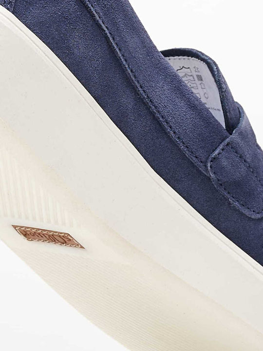 Suede Ανδρικά Loafers σε Μπλε Χρώμα