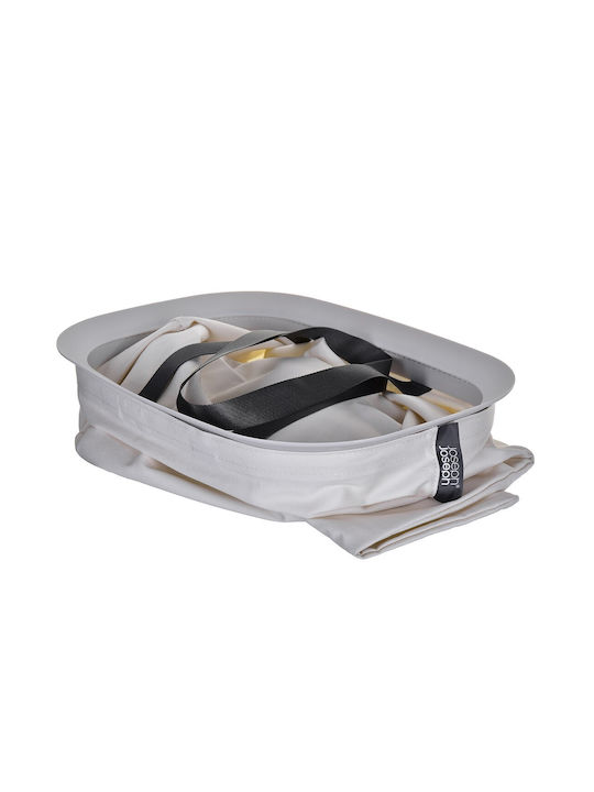 Joseph Joseph Wäschekorb Stoff 60lt mit Deckel 71x39.5x39.5cm Beige