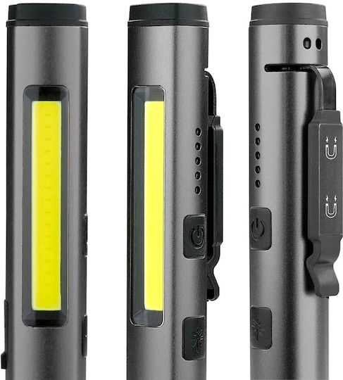everActive Φακός Συνεργείου Επαναφορτιζόμενος LEDUV IP54 Διπλής Λειτουργίας με Φωτεινότητα έως 350lm PL-350R