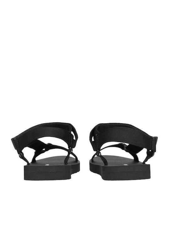 Herrensandalen in Schwarz Farbe