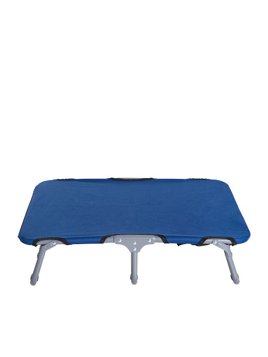 Pawhut Elevated Dog Bed Blue 71x58cm