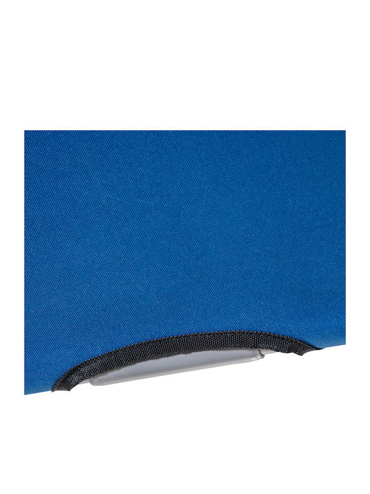 Pawhut Elevated Dog Bed Blue 71x58cm