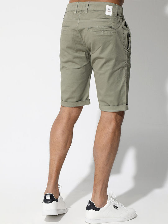 Tresor Men's Shorts Chino Khaki