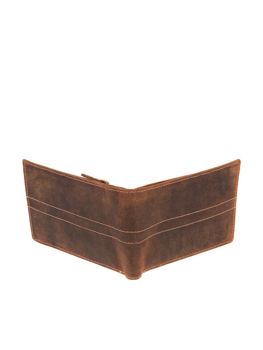 HUR Leather Men's Wallet Classic Brown