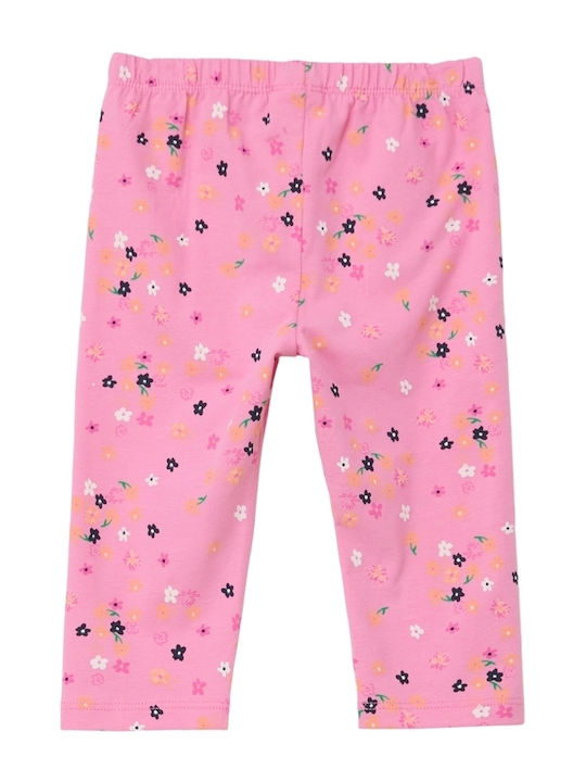 S.Oliver Kinder Leggings Capri Rosa