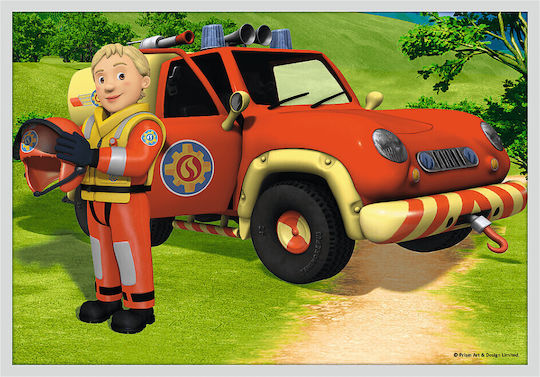 Puzzle pentru Copii Fireman Sam's rescue pentru 4+ Ani 48buc Trefl