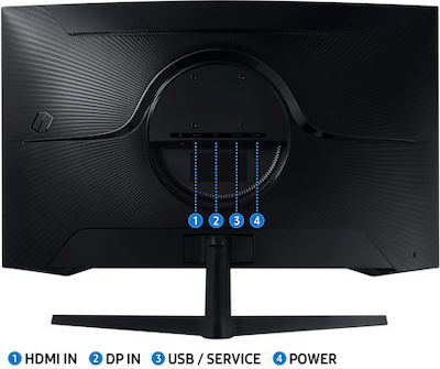 Samsung Odyssey G55A LS32AG550EP VA HDR Curbat Monitor de jocuri 32" QHD 2560x1440 165Hz