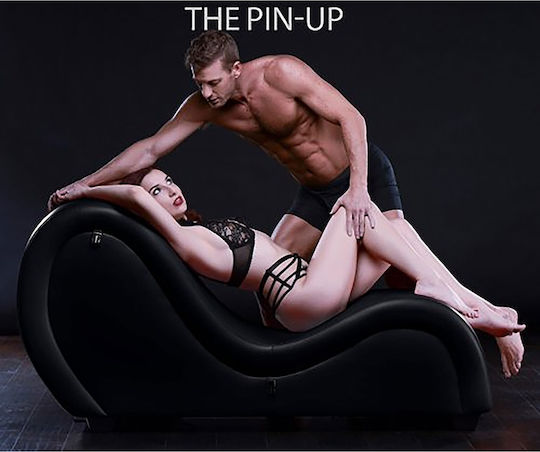 Me You Us Έπιπλο Σεξ Kinky Couch Sex Lounge Chair Black
