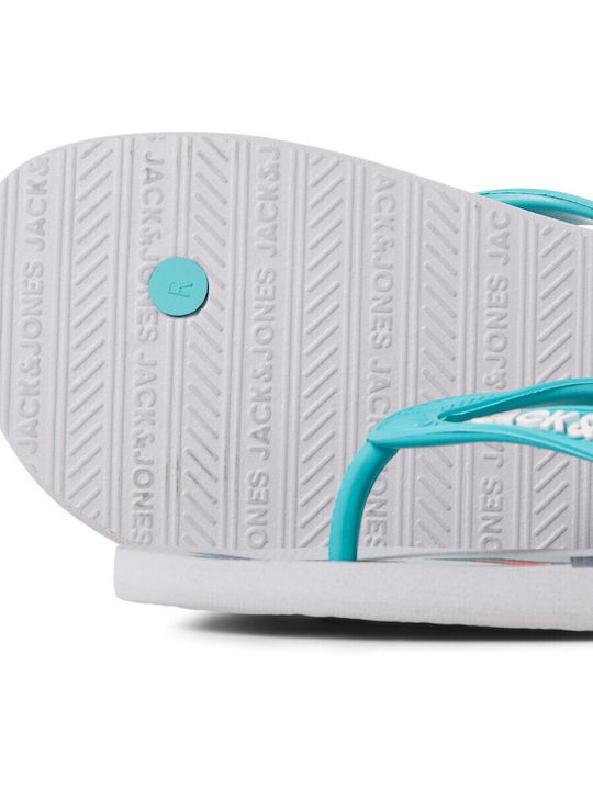 Kids' Flip Flops Turquoise