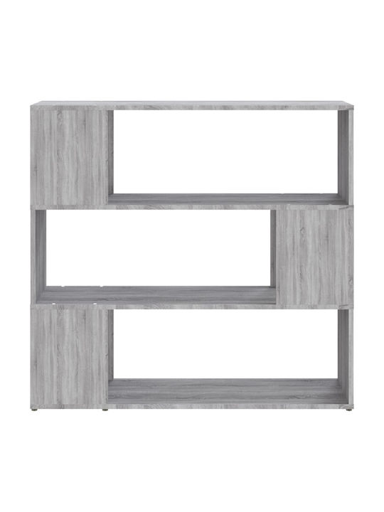 Bibliotecă Gri 100x24x94 cm