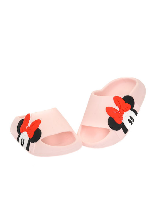 Παιδικές Σαγιονάρες Slides Minnie Ροζ