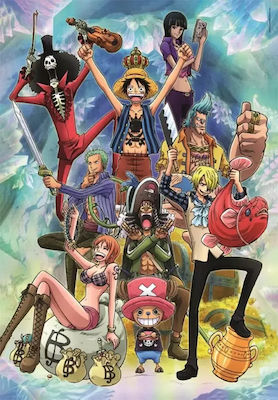 One Piece Straw Hat Crew Puzzle 2D 1000 Bucăți